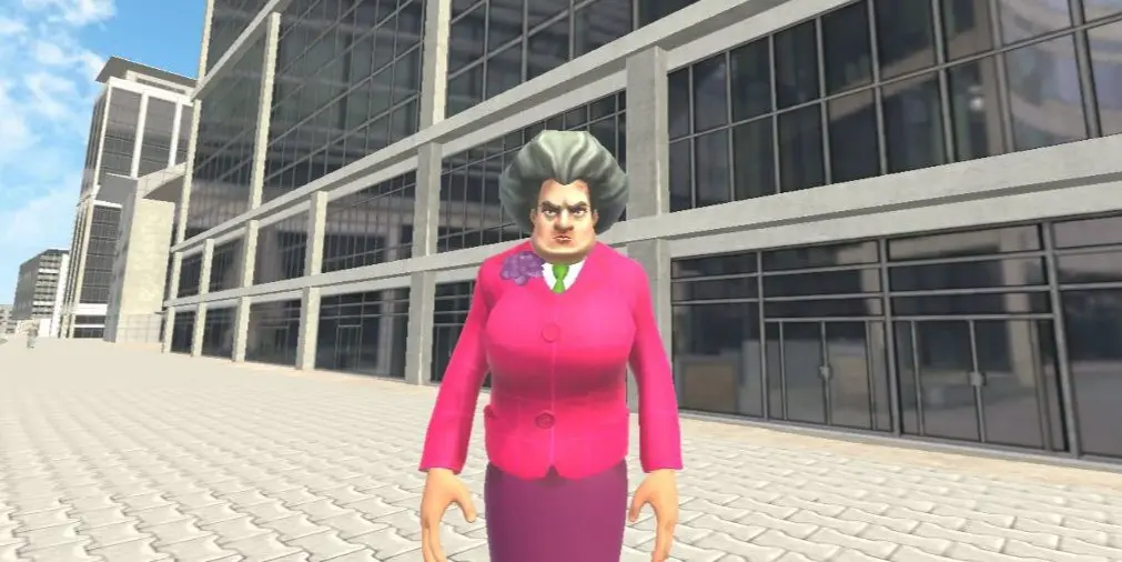 Scary Teacher Mod Thumbnail - Indian Bike Driving 3D