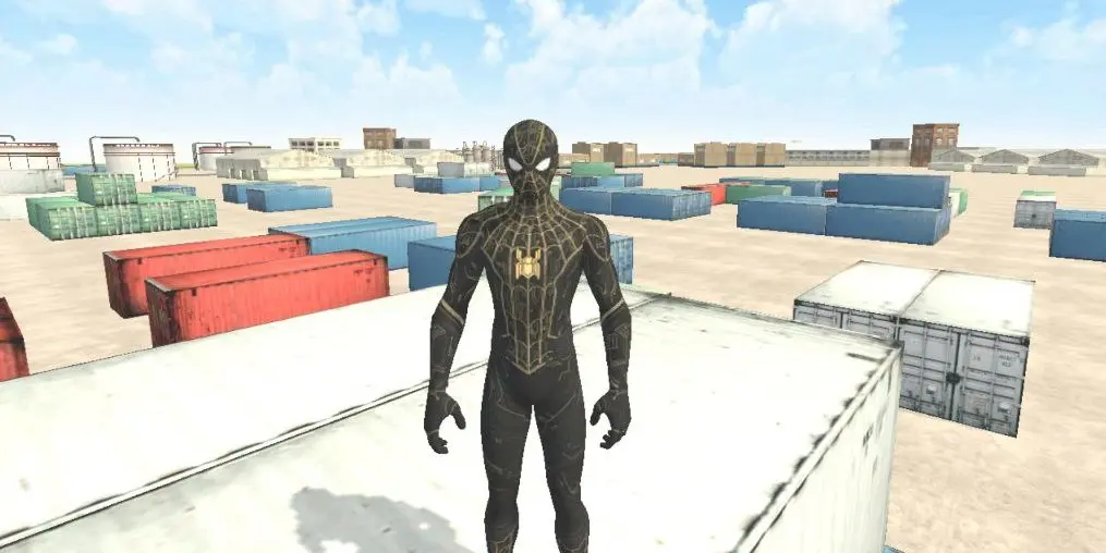 Spider-Man Black Symbiote Mod Thumbnail - Indian Bike Driving 3D