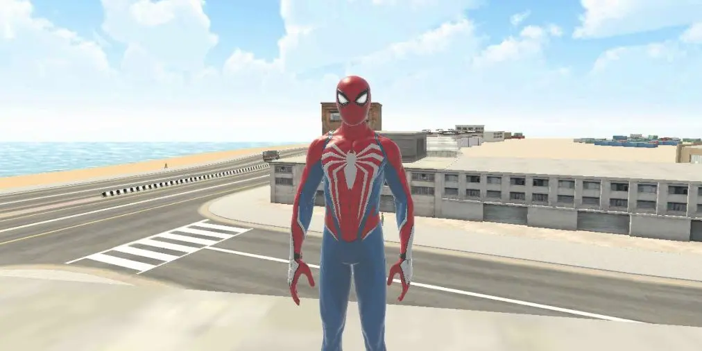 Spider-Man Red Suit Mod Thumbnail - Indian Bike Driving 3D
