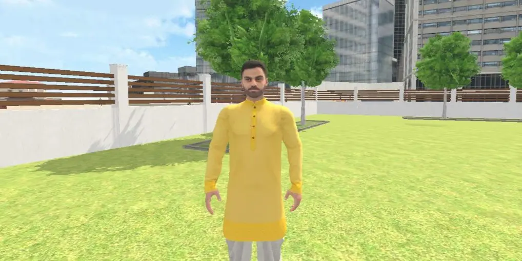 Virat Kohli Mod Thumbnail - Indian Bike Driving 3D