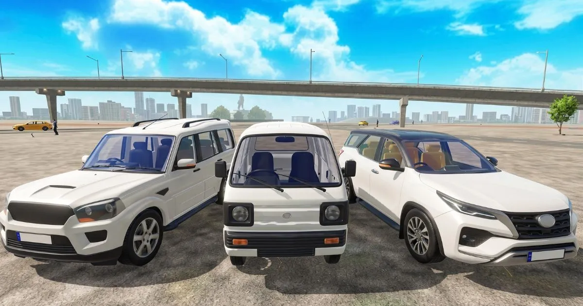 Cars and SUVs in Indian Bike Driving 3D
